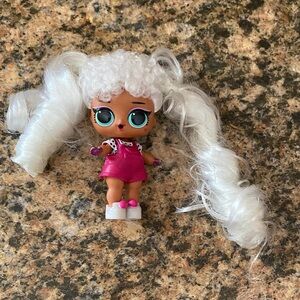 L.O.L. Surprise! Doll with White Hair and Pink Outfit